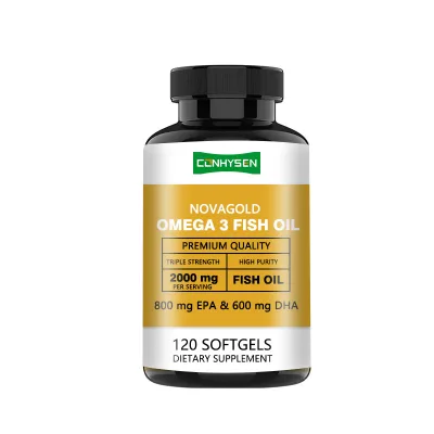 OEM ODM EPA DHA Omega 3 Fish Oil Softgels Heart Brain Immune Support for Men Women With EPA & DHA Fish Oil Softgels