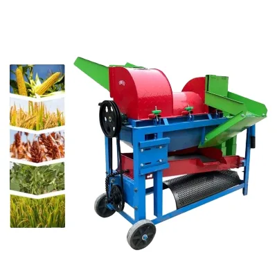 Hot Sale Multifunction Rice and Maize Thresher Machine Gasoline Diesel Wheat Corn  Cereal Thresher Multifunction  Thresher