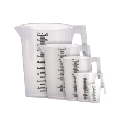Measure Pitcher With Convenient Conversion Chart, Extra Strong Food Grade Great for Cooking, Home, Kitchen