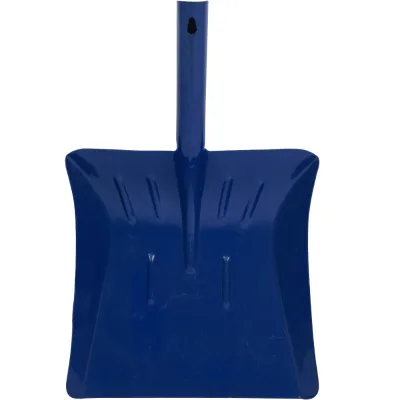 S593 Hantop Steel Heat Treated Powder Coated Big square Garbage Shovel Head Household Shovel