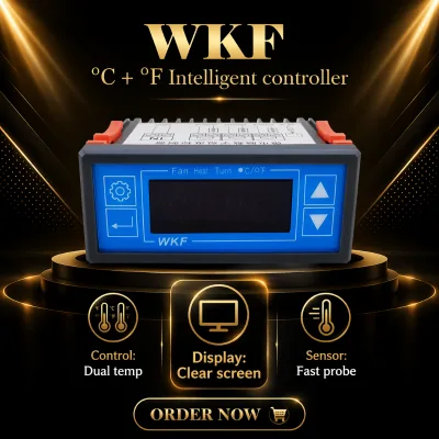 Wkf Universal Incubator Temperature Controller for Celsius and Fahrenheit Temperatures