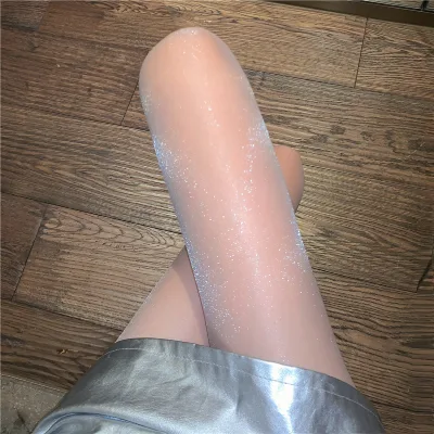 Fashion Style Sexy Lady Mature Oil Shiny Pantyhose for Night Club Wear