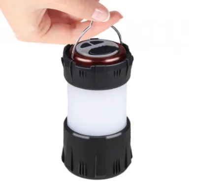 Rechargeable Outdoor Camping Light with Long Lasting Battery Hangable Multi-light Source Ambient Lamp for Mountain Camping