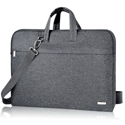 Laptop Bag Water-resistant Laptop Sleeve Case With Shoulder Straps & Handle, Computer Case Cover Slim Briefcase Compatible