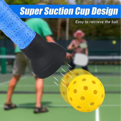 Pickleball Ball Retriever Lightweight Structure Fits Most Paddles Shock Absorption Protects Ball for All Player