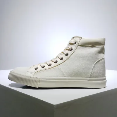 Men's Low MOQ Customized High Cut Lace up Casual Style Walking Casual Shoes Skateboard Shoes Unisex