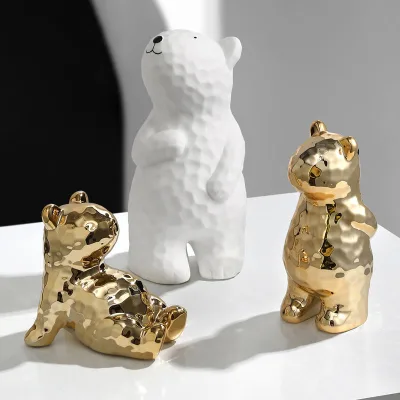 Shiny Electroplated Animal Figurine, OEM/ODM Custom Toy for Collectors