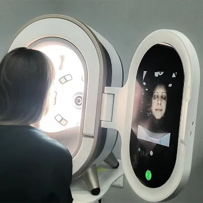 Portable Daily Use Accurately Analysis 10 Skin Problems From Epidermis Dermis Skin Analyzer Device
