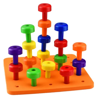OEM Peg Board Set for Toddlers and Preschool Children to Identify Color Toys