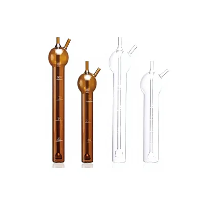 Porous Glass Plate Absorption Bottle for Sulfur Dioxide Sampling U-Shaped Design Model Bio-CD2748
