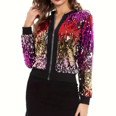 Sequin Jacket Women