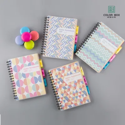 Customizable PVC Wire Business Notebook Wholesale Corporate Student Stationery Notepad with Printing Services
