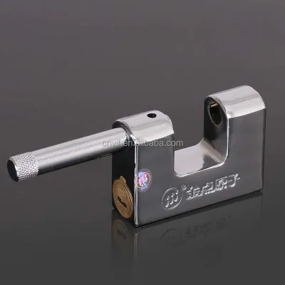 VITA Solid Stainless Steel Keyed Container Padlock 80MM Heavy Duty Weatherproof Security Door Gate Garden Garages Warehouse
