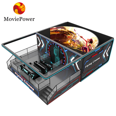 Amusement Theme Park Curved Screen Movie Theater Indoor Flying Cinema Virtual Games 3D Naked Eye 9D Cinema Equipment