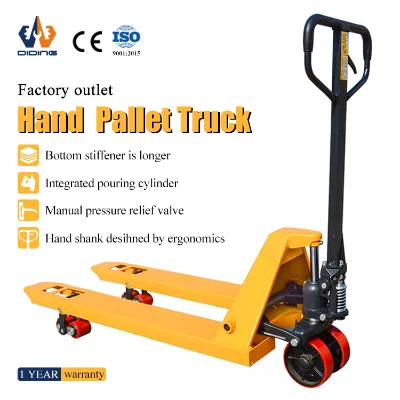 Multi-function Hand Pallet Truck With Brake System 2200lbs 4400lbs 5500lbs Capacity Manual Pallet Truck