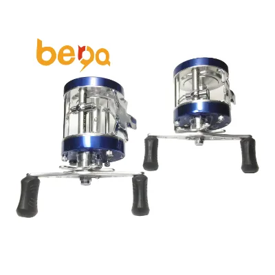 5.2:1 GS Series 9+1BB Left & Right Hand High Strength Aluminum Alloy Round Baitcasting Fishing Reel Drum Wheel Reels