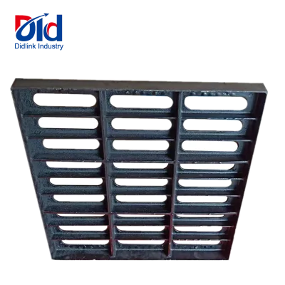 Ductile Iron Rain & Water Grate Black Oxide Finish Square Shape Didlink Brand