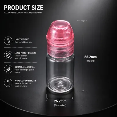 Wholesale Empty Permanent Makeup Pigment Bottle PMU Microblading Eyebrow Tattoo Ink Container Cosmetic Packaging
