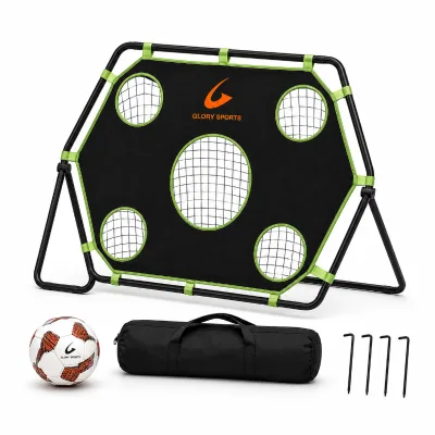 OEM ODM Soccer Target Net Football Accuracy Trainer with Stable Support Frame for Indoor Outdoor Practice