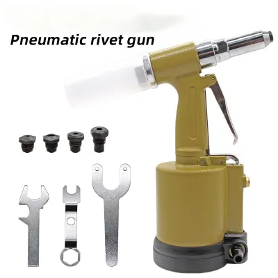 Riveter Inserting Rivet Gun 3.2-6.4mm Riveting Machine 1600kgf 18mm Stroke