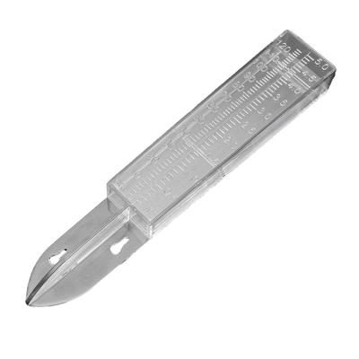 Plastic High Quality Rain Gauge With Double Scales Inch and Millimeter