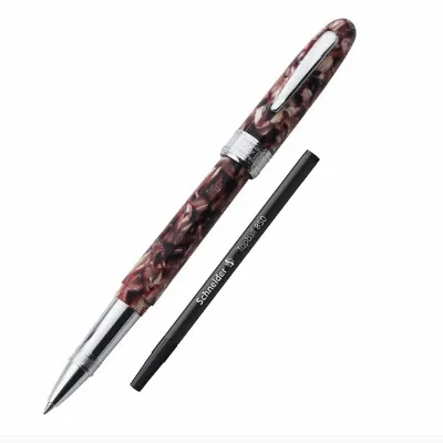 NM-69 Marbling Luxury Acrylic Roller Pen Germany Refill with Custom Logo 0.7mm Writing Width 5 Colors