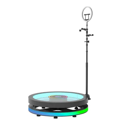 popular 360 photo booth panoramic surround photo self shooting stage 360photo Booth