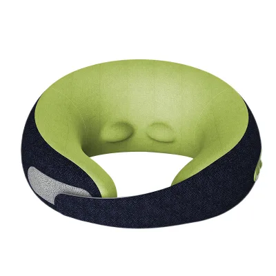 Travel Neck Relax Pillow with Slow Elastic Cotton Kneading and Heating Functions Shoulder Pain Relief
