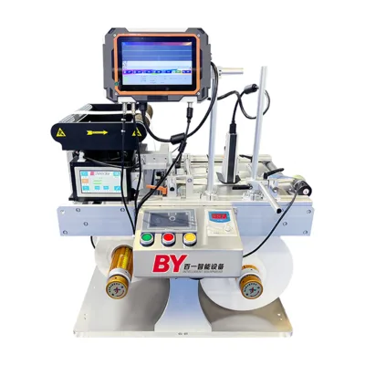 Touch Screen and Console Slitting Rewinding Machine Automatic Label Rewinder Machine