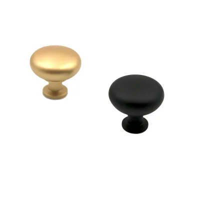High Quality Round Brass Custom Cabinetry Drawer Knobs Special Zinc Alloy Furniture Handles for Kitchen Bedroom Drawer Handles