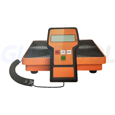 Refrigerant Electronic Scale Exuan LMC-100A 100kg Weighing Range 9V Battery Powered Manual/Automatic Air Conditioning Filling