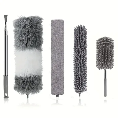 Versatile Electrostatic Microfiber Dust 2.8m Ultra-Long for Car Household Cleaning Sustainable Bendable Dusting