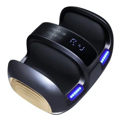Smart Timing LCD Screen Roller Kneading Quiet Hot Compress Foot Massager Customized Muscle Relaxation Leg Massager
