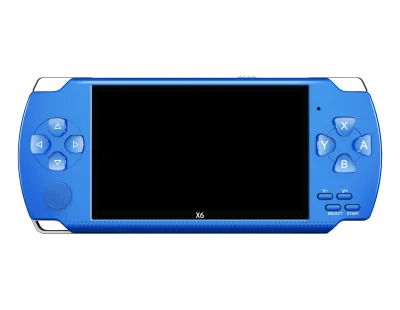 2025 Fashionable 32 Bit Handheld Game Console Player with 3000 Games X6