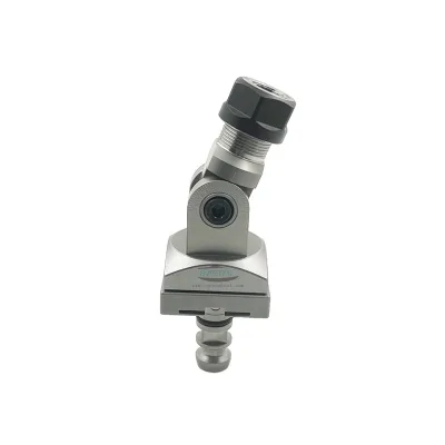 System 3R Steel Angle Rotating ER20 Collet Chuck Holder for EDM Sinking HE-R06940