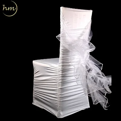 Foshan Wholesale tiffany Chair Stretch Chair Cover and Sashes