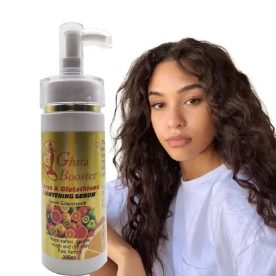 Gluta Booster Help Soften Soothe Rough Essential Oil With Citrus&Glutathion Lightening Serum Smooth Fine Lines & Wrinkles