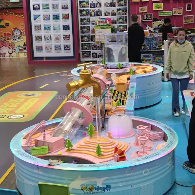 Bonhong Indoor Children's Play Area, Featuring a 6-meter Deep Water Pool with Various Play Methods and Game Exploration.