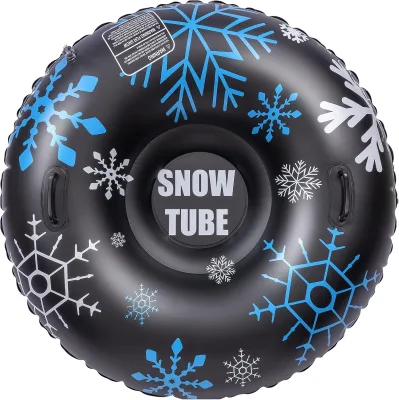 Customize Snow Tube Slide 0.8mm Thick Heavy Duty 47 Inches Inflatable Snow Tubes for Sledding