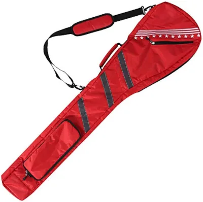 Lightweight Foldable Small Golf Bag Portable Roomy Golf Sunday Bag