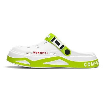 Hot Sale Hole Shoes Men's New Summer Beach Sports Comfortable Sandals Couple Trend Home Dual-use Garden Shoes for Women