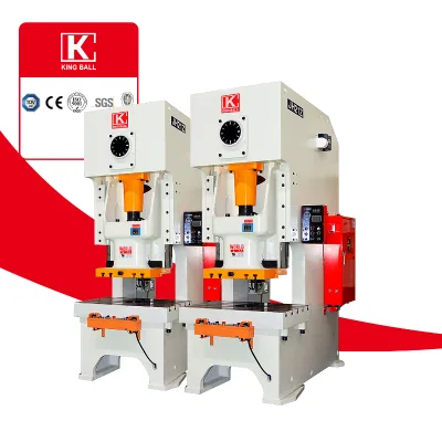 Pneumatic Aluminum Punching With Four Working Positions Used for Punching the Holes