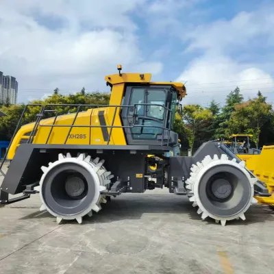 Waste Compacting Machine XH285 327.2hp Power 3800mm Working Width for Municipal Garbage Disposal Project