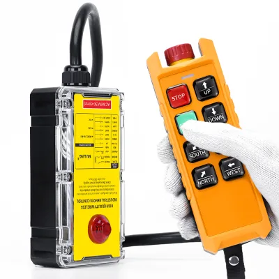 ML-P6+ Dump Trailer Remote Truck Ramp Winch Remote Control Industrial Wireless Crane Remote Control