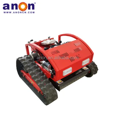 For Petrol Gas Engine Robot Lawn Mower with Remote Control Bearing Core Components for Agriculture Use