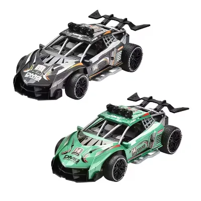 RC Car 2.4G High-Speed Remote Control Music Light Spray 1:16 Four Channel New Remote Control Car Children'S Toy