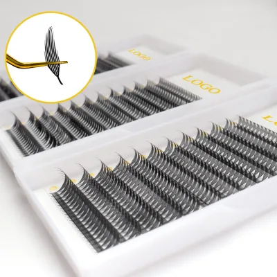 Comfortable Tower Manga Anime Lash Extensions C D Curl Reusable False Eyelash Soft Lightweight Volume Promade Lash