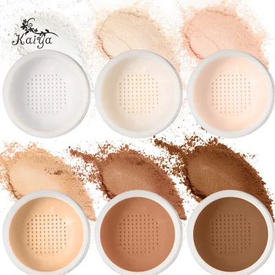 Make You Own Logo Lightweight Face Makeup SPF Setting Powders Oil Control Large Capacity Ultra Fine Translucent Loose Powder