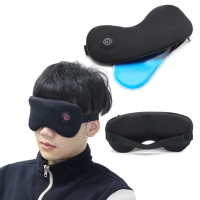 Washable Rechargeable Graphene Hot Sales Cool Warm Therapy Cooling Gel Eye Mask for Insomnia for Puffy Eyes & Dark Circles