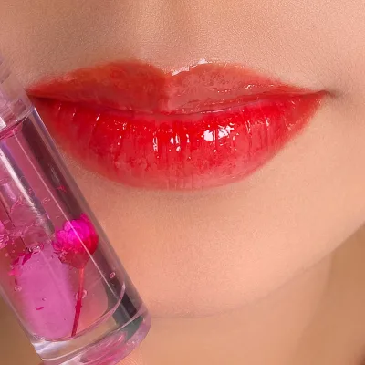 2022 New Private Label Lip Oil Plumper Vegan Luxury Hydrating Color Changing Lip Oil Wholesale Bulk